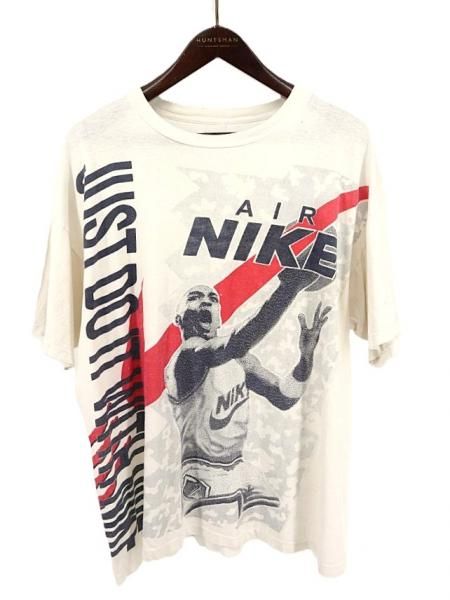 古着 90's NIKE ナイキ ブートレグ JORDAN マイケル・ジョーダン 大判プリント Tシャツ / メンズXL 相当