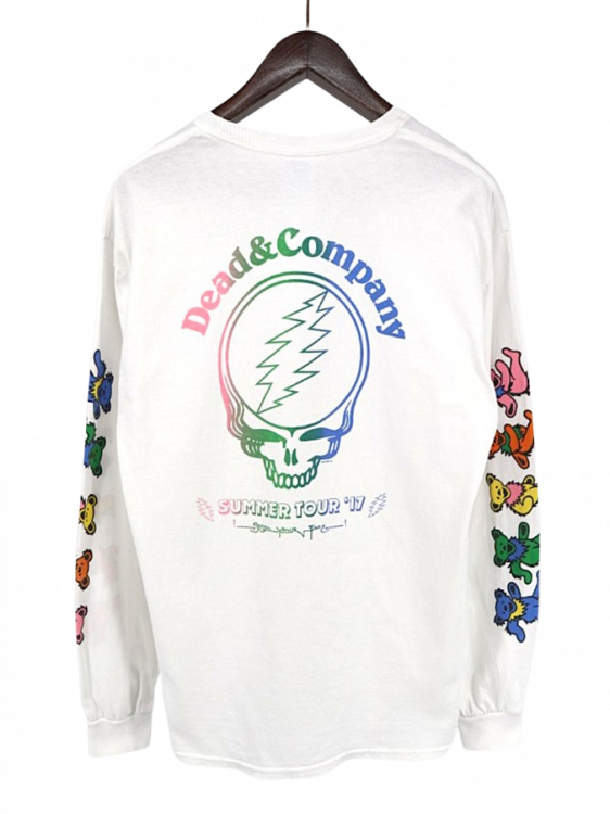 【希少】 古着90's Grateful Dead デッドベア ラグラン 七分袖 希少】 古着90´s Grateful Dead デッドベア ラグラン 七分袖