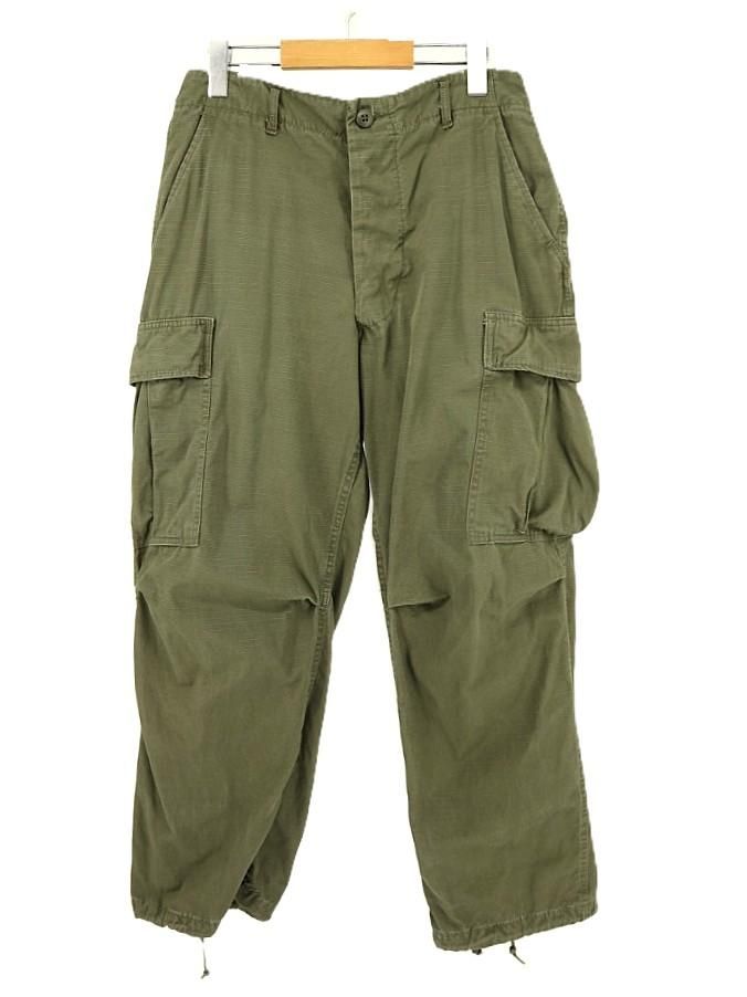 米軍実物 ジャングルファティーグ パンツ 4th MEDIUM REGULAR L-S】U.S.Army 60's Jungle Fatigue Pants 4th OG-107 