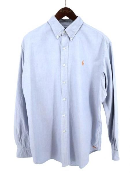  90's~00's RALPH LAUREN ե CLASSIC FIT ֥롼 åե BD ܥ Ĺµ / XL