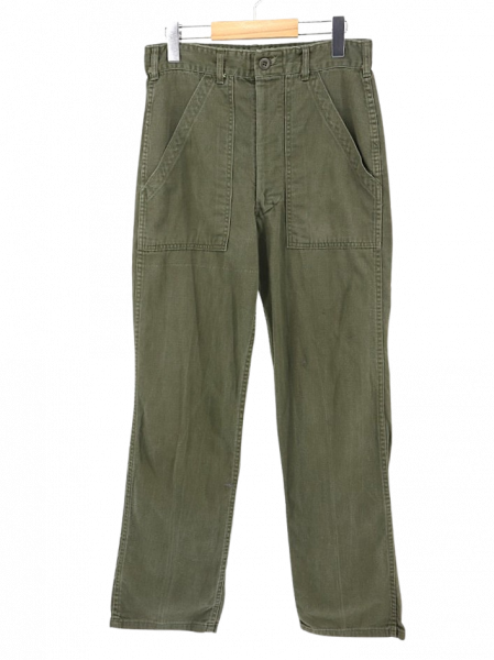  70s ӥơ SUSCO OG-107 Utility pants 桼ƥƥ ٥ѥ / W28 