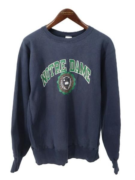  90s USA Champion ԥ С REVERSE WEAVE ɽ NOTRE DAME ͥӡ åȥ / L