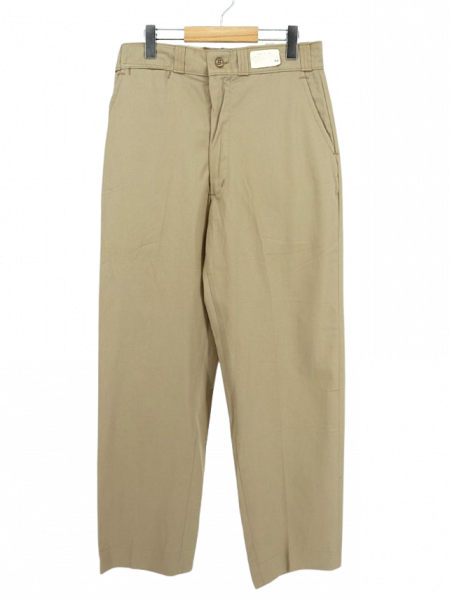 古着 未使用 タグ付き デッドストック 60's~70's USA製 ビンテージ SANFORIZED SAIL CLOTH コインポケット付き カーキ チノパンツ / W32 インチ