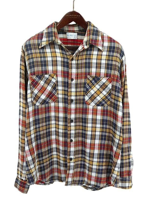 古着 70's BIG MAC ビッグマック ビンテージ 単色タグ ネイビー