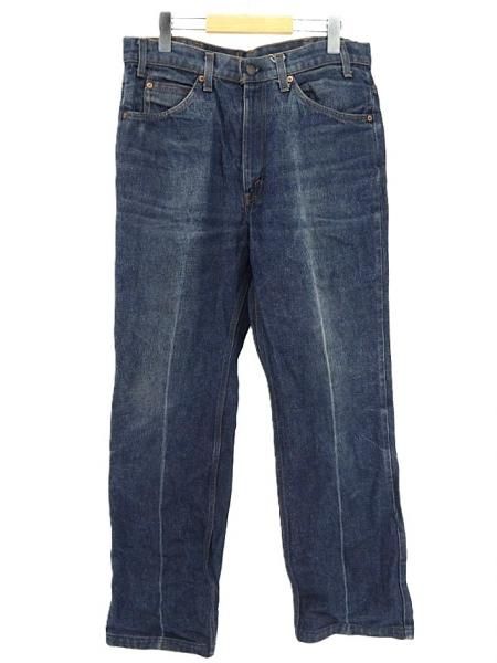 古着 90's USA製 LEVI'S リーバイス 517 オレンジタブ センターライン入り フレア ジーンズ デニム パンツ / W32インチ