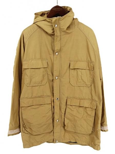 古着 70's ビンテージ L.L.Bean エルエルビーン 筆記体タグ 刻印なしボタン BAXTER STATE PARKA ベージュ マウンテンパーカー / メンズM