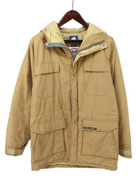 古着 80's USA製 SIERRA DESIGNS シエラデザインズ 8本木タグ Thinsulate中綿入り 60/40 クロス ベージュ マウンテンパーカー ジャケット / メンズM