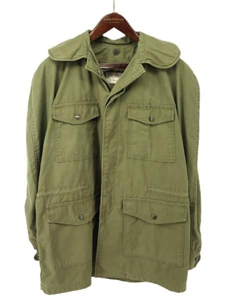 古着 60’s ビンテージ 米軍 U.S.AIR FORCE USAF アメリカ空軍 66年コントラクト ミリタリー コート キャトルジャケット / メンズS