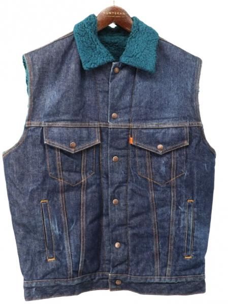  70's~80's ǥ LEVI'S ꡼Х 󥸥 4ݥå ķϥܥ ǥ˥ ȥå٥ / L~XL