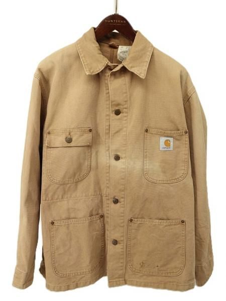  90s USA ǥ Carhartt ϡ  ΢̵ ߥ祢 ֥饦 å С / L