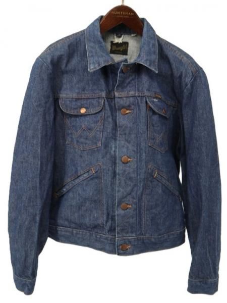  70's USA ӥơ Wrangler 󥰥顼  124MJ  ߥդ ǥ˥ॸ㥱å / L