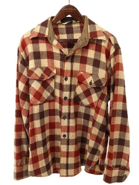  70s ӥơ USA WOOLRICH å 򥿥 ֥饦ϥå 륷 / L