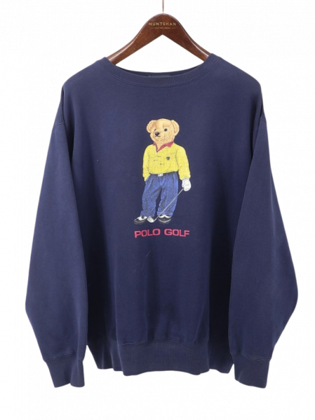  90's POLO GOLF ݥ RALPH LAUREN  ե ݥ٥ ץ ͥӡ  åȥ / L