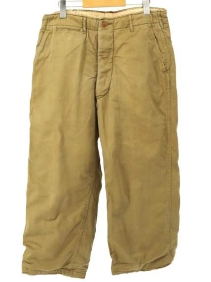 ���� 40's �ӥ�ơ��� �Ʒ� US ARMY M-1941 �ܥ���ե饤 ξ�̱�ݥ��å� ���֥륹�ƥå� ������饤�ʡ� ������ ���� �ȥ饦������ �ѥ�� / W34�����