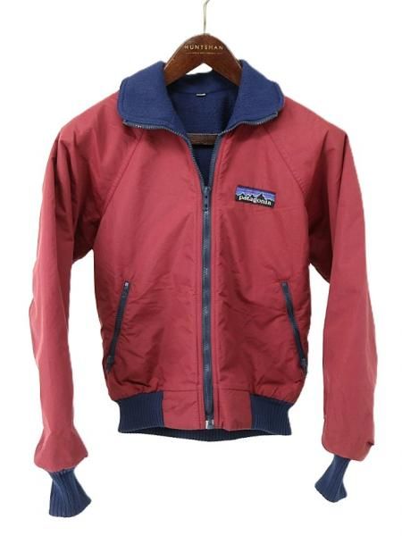 ���� 80��s patagonia �ѥ����˥� �ǥ����� ������ɥ������ �ե꡼���饤�ʡ� ���� �ե른�å� ���㥱�å� / ��ǥ�����M����