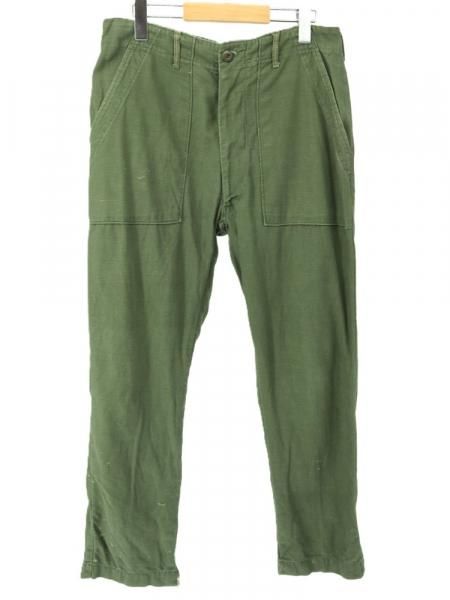 ���� 60's �ӥ�ơ��� �Ʒ� US ARMY ���åץե饤 �桼�ƥ���ƥ� �٥����� �ѥ�� / W34�����