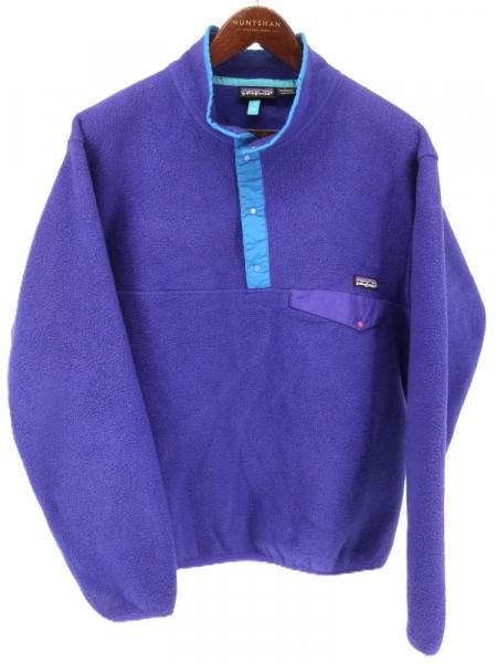 ���� 90's Patagonia �ѥ����˥� R�ޡ������� SYNCHILLA ������� ���ʥå�T �ѡ��ץ�� �ե꡼�� �ץ륪���С� / ���L