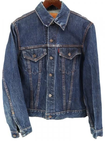 ���� 60's~70's �ӥ�ơ��� USA�� Levi's �꡼�Х��� BIG-E 70505 4th 2�ݥ��å� G����� �ǥ˥� �ȥ�å��� ���㥱�å� / ���M����