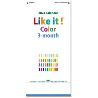  2024 ɳݤ 3Likeit!Color3month(ߥ)ξʲ