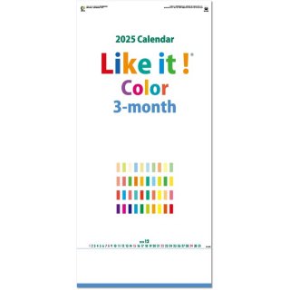  2025 ɳݤ 3Likeit!Color3month(ߥ)ξʲ