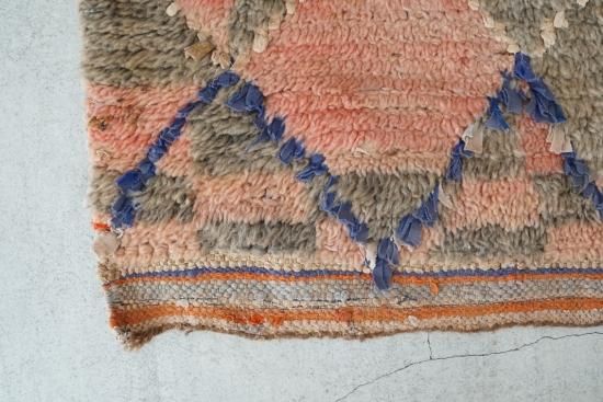 ヴィンデージ　ラグ　129×87cm org.jpg