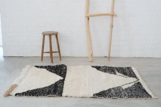 モロッコ ベニワレン Beniourain ラグ 約60×100cm | labiela.com