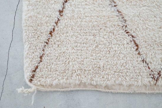 モロッコ ベニワレン Beniourain ラグ 約98×147cm ベニワレン 195x155 (No.389) - &MOROCCO モロッコラグの通販