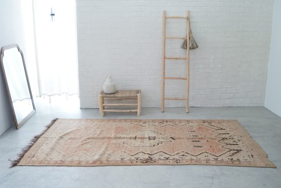 taznakt rug 253x130 vintage - &MOROCCO モロッコラグの通販