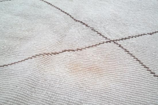 ベニムーリルト210x145 brown line - &MOROCCO モロッコラグの通販