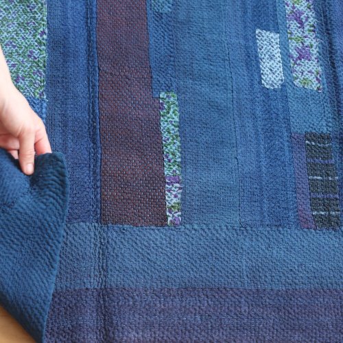 Vintage Indigo Kantha Quilt175134