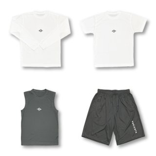 Classic Training Wear Complete Set / WHITE &Gray