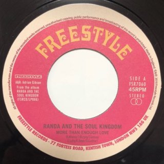 Randa & The Soul Kingdom - More Than Enough Love / More Than Enough Love (Lack Of Afro Remix)