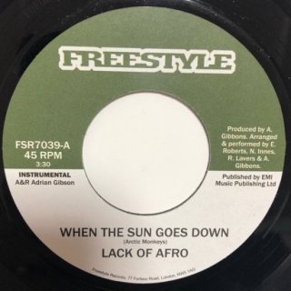 LACK OF AFRO - WHEN THE SUN GOES DOWN / SPOOKY