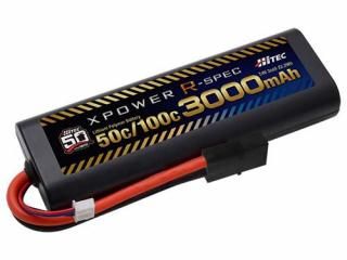 XPOWER R-SPEC Li-Po 7.4V 3000mAh 50C/100C ߥ䥿ץͥ 50ǯǥ