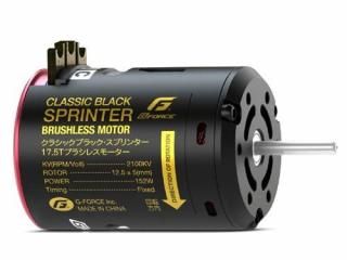 <img class='new_mark_img1' src='https://img.shop-pro.jp/img/new/icons1.gif' style='border:none;display:inline;margin:0px;padding:0px;width:auto;' />Classic Black Sprinter Brushless Motor (17.5T) 