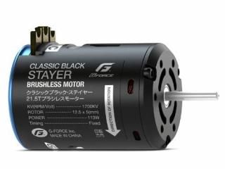 <img class='new_mark_img1' src='https://img.shop-pro.jp/img/new/icons1.gif' style='border:none;display:inline;margin:0px;padding:0px;width:auto;' />Classic Black Stayer Brushless Motor (21.5T)