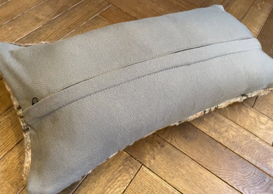 Vintage rug Pillow ヴィンテージラグ クッションカバー no.8 25x50cm