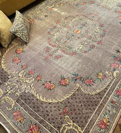 Vintage rug ヴィンテージラグ　トルコラグ　no.18 　200x308cm 送料無料