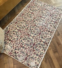 Vintage rug ヴィンテージラグ　トルコラグ　no.15 80x137cm 送料無料