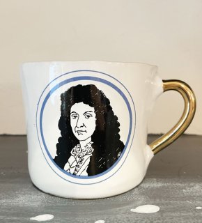 クーン・ケラミック　medium coffee cup　Jean-Baptiste Lully(ジャン＝バティスト・リュリ）H8xD9.5xW12.5cm