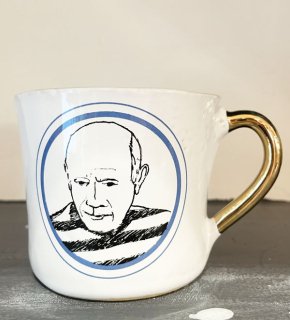 クーン・ケラミック　medium coffee cup　Pablo Picasso（パブロ・ピカソ）H8xD9.5xW12.5cm