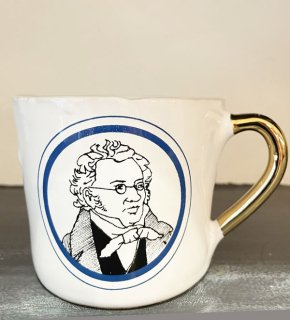 󡦥ߥåmedium coffee cupFranz Schubert(եġ塼٥)H8xD9.5xW12.5cm