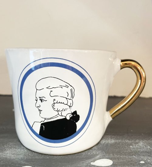 クーン・ケラミック medium coffee cup Wolfgang Amadeus Mozart（モーツァルト） H8xD9.5xW12.5cm  - maison-de-lalan