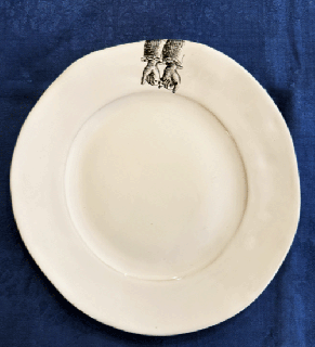 󡦥ߥåSmall dining plate promise H2xW23cm