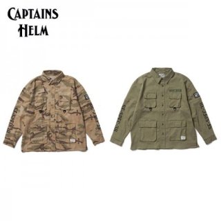 CAPTAINS HELM/キャプテンズヘルム #MIL OUTDOOR SHIRT JKT/シャツジャケット・2color