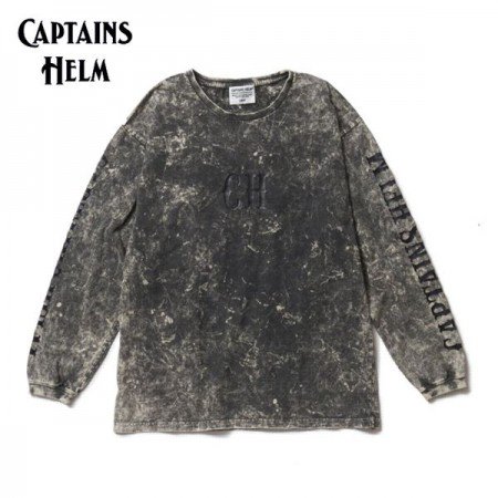 CAPTAINS HELM/キャプテンズヘルム #LOCALS LOGO DARK OCEAN LS TEE