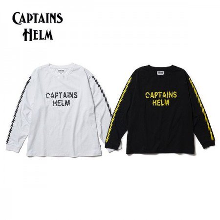 CAPTAINS HELM/キャプテンズヘルム #THUNDER LINE LS TEE/ロングスリーブTシャツ・2color -  【FREEWAY】フリーウェイ 茨城県坂東市にあるセレクトショップ