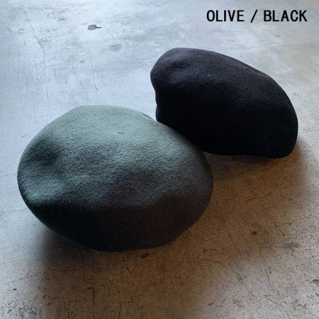 CAPTAINS HELM/キャプテンズヘルム #WOOL BERET/ウールベレー・2color - 【FREEWAY】フリーウェイ  茨城県坂東市にあるセレクトショップ