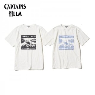 CAPTAINS HELM/キャプテンズヘルム #CAPTAIN'S LIFE TEE -FISHING/Tシャツ・2color