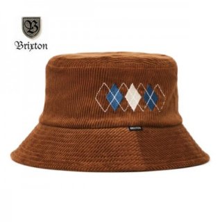 BRIXTON/ブリクストン GRAMERCY PACKABLE BUCKET HAT/バケットハット・Brass